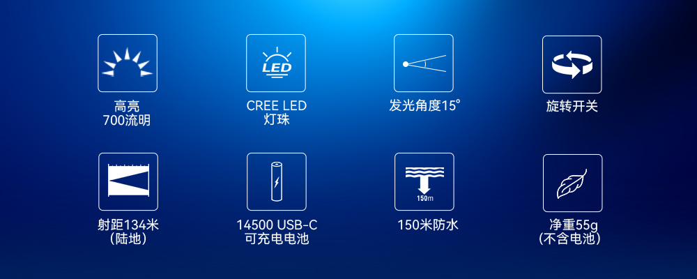 D560迷你手電筒,小(xiǎo)巧迷你潛水手電筒,潛水手電筒,草莓视频官网OrcaTorch D560迷你手(shǒu)電筒,小巧迷你潛水手電筒,潛水手電筒,虎(hǔ)鯨OrcaTorch