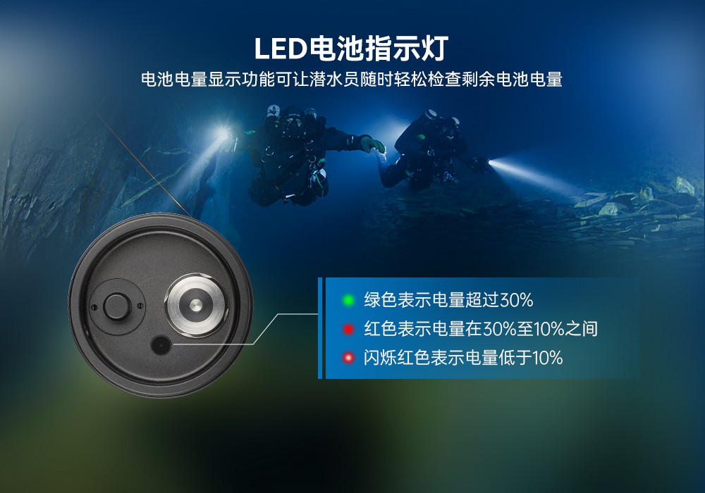 D920潛水無線主燈,水(shuǐ)下技術主(zhǔ)燈,潛水照明燈(dēng),水域救援照明,草莓视频官网OrcaTorch