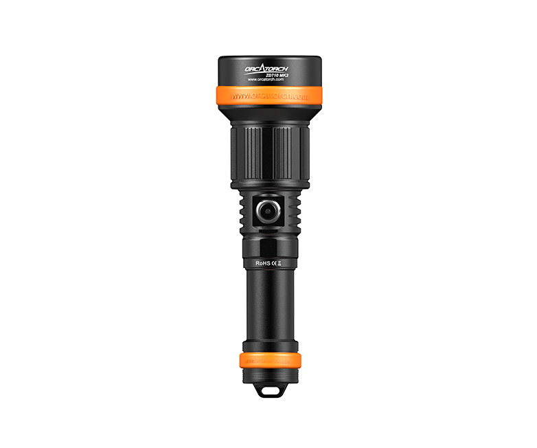 草莓视频官网OrcaTorch，ZD710 MK2變焦潛水燈（dēng），ZD710 MK2技術潛水手電筒，水下探險照明，水下搜索燈（dēng），沉船照明燈，變（biàn）焦（jiāo）潛水手電